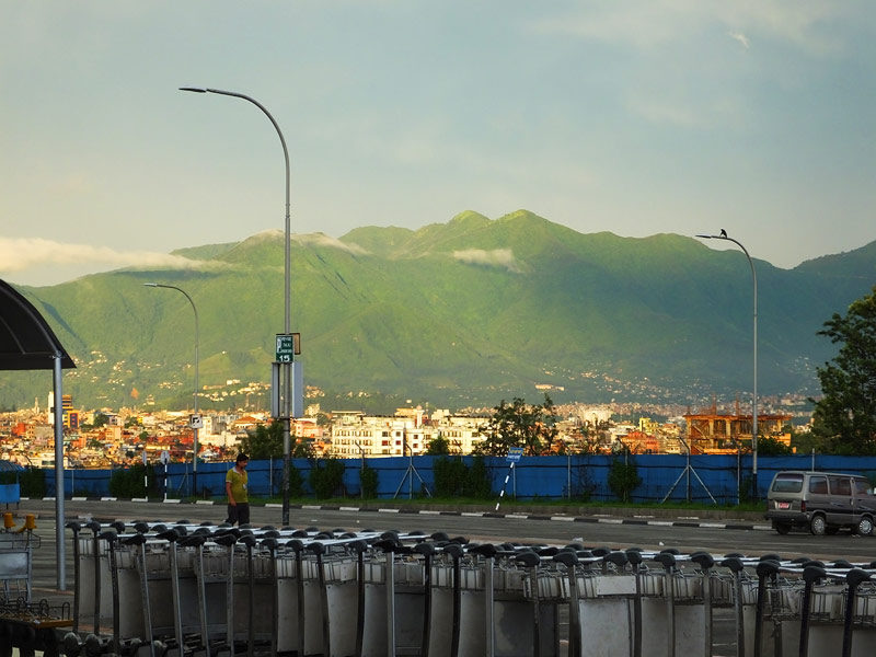 Aéroport international Tribhuvan  - Népal 2015 © Doré. Elisa