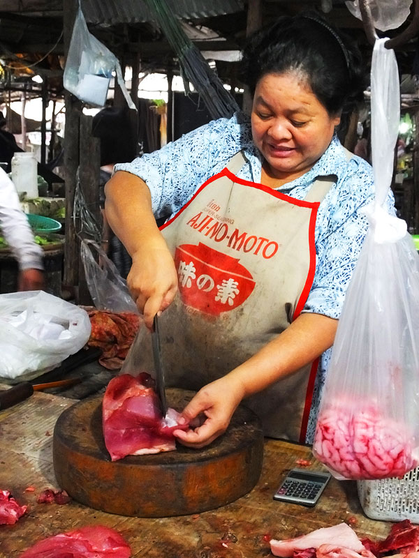 Marché local - Kompong Cham