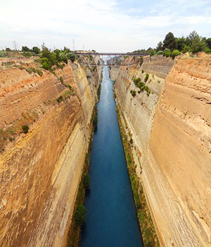 Canal de Corinthe - Grèce