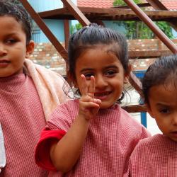 Les enfants de Katmandu Satpragya School