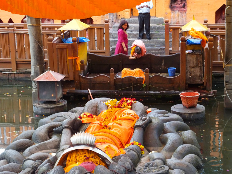 Temple Budhanilkantha- Népal 2015 © Doré. Elisa